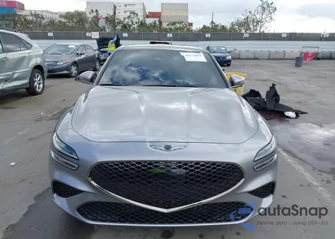 2025 Genesis G70 3.3T Rwd Sport Advanced from USA, damaged, VIN KMTG54SE2SU152813